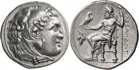 KINGS OF MACEDON. Alexander III ‘the Great’, 336-323 BC. Tetradrachm (Silver, 28.5 mm, 17.14 g, 12 h), struck under Antigonos II Gonatas, Pella, c. 28...