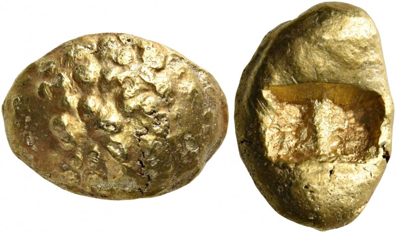 IONIA. Uncertain. Circa 650-600 BC. Trite (Electrum, 13x9 mm, 4.68 g), Lydo-Mile...