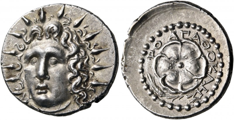 ISLANDS OFF CARIA, Rhodos. Rhodes. Circa 88/42 BC-AD 14. Drachm (Silver, 19 mm, ...