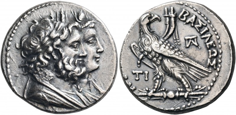 PTOLEMAIC KINGS OF EGYPT. Ptolemy IV, 225-205 BC. Tetradrachm (Silver, 25 mm, 14...