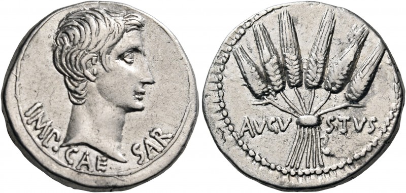 Augustus, 27 BC-AD 14. Cistophorus (Silver, 25 mm, 11.98 g, 12 h), Ephesos, circ...