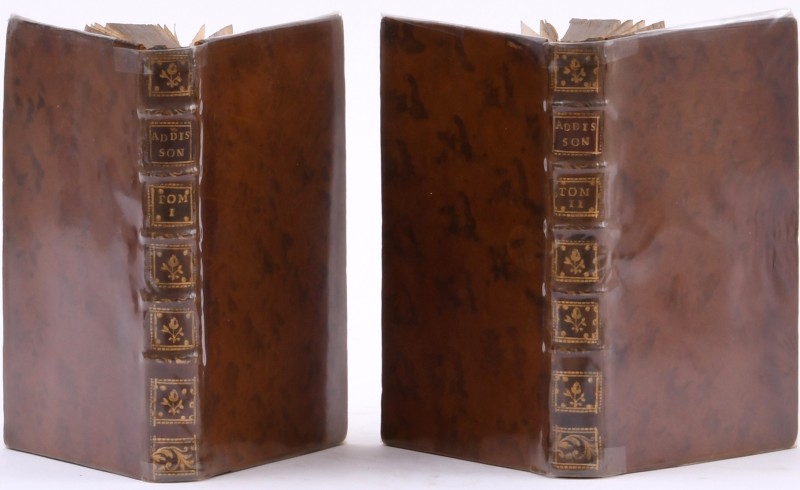 Addison (J.), Dialogues of ancient Medals, 2 vol., London 1722.

XXII + 216 pa...