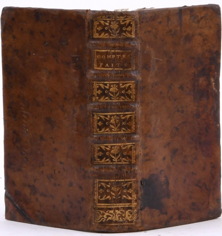 Barrême (F.), Les comptes-faits, Amsterdam 1774.

573 pages.

Dimensions : 1...