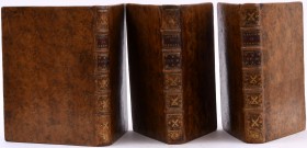 Pellerin (J.), Recueil des médailles de peuples et de villes qui n'ont point encore été publiées ou qui sont peu connues, 3 vol. (sur 6 ?), Paris 1763...