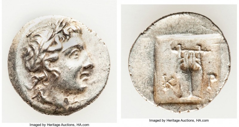 LYCIAN LEAGUE. Cragus. Ca. 48-20 BC. AR hemidrachm (15mm, 1.82 gm, 12h). Choice ...