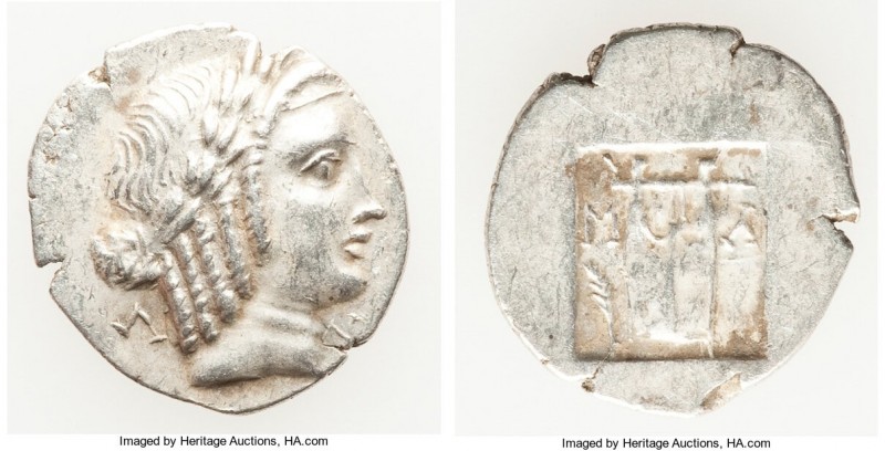 LYCIAN LEAGUE. Masicytes. Ca. 48-20 BC. AR hemidrachm (16mm, 1.87 gm, 12h). Choi...
