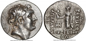 CAPPADOCIAN KINGDOM. Ariarathes V Eusebes Philopater (ca. 163-130 BC). AR drachm (18mm, 12h). NGC XF. Eusebeia under Mount Argaeus, dated Year 33 (130...