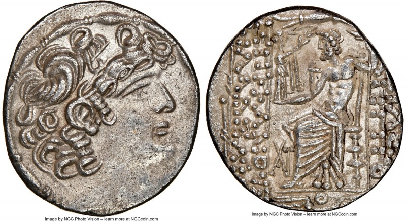 SELEUCID KINGDOM. Philip I Philadelphus (ca. 95/4-76/5 BC). AR tetradrachm (22mm...