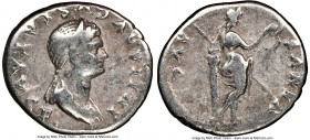 Julia Titi (ca. AD 79-90/1). AR denarius (19mm, 6h). NGC Fine. Rome, AD 80-81. IVLIA AVGVSTA TITI AVGVSTI F, draped bust of Julia Titi right, seen fro...