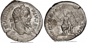 Septimius Severus (AD 193-211). AR denarius (20mm, 4.01 gm, 6h). NGC XF 4/5 - 4/5. Rome, AD 209. SEVERVS-PIVS AVG, laureate head of Septimius Severus ...