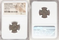 Constantinople Commemorative (ca. AD 330-340). AE3 or BI nummus (17mm, 1.98 gm, 12h). NGC MS 4/5 - 3/5. Lugdunum, 1st officina, ca. AD 330-331, struck...