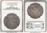 Rudolf II Taler 1597 XF45 NGC, Kuttenberg mint, Dav-8079, KM-MB255. 

HID09801242017

© 2020 Heritage Auctions | All Rights Reserved