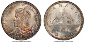 George V Dollar 1935 MS65+ PCGS Royal Canadian mint, KM30. Citrus & teal toning. 

HID09801242017

© 2020 Heritage Auctions | All Rights Reserved