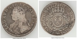3-Piece Lot of Uncertified Assorted Ecus, 1) Louis XV Ecu 1727-AA - VF (Edge defect), Metz mint, KM486.2. 40.9mm. 28.83gm 2) Louis XV Ecu 1743-T - VF ...