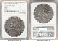 Lübeck. Free City Taler 1601 VF30 NGC, Dav-5444. With the name and titles of Rudolf II. 

HID09801242017

© 2020 Heritage Auctions | All Rights Re...