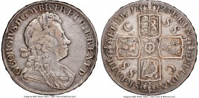 George I "South Sea Company" Crown 1723-SSC VF30 NGC, KM545.2, S-3640. DECIMO edge. Made from silver provided by the South Sea Company. 

HID0980124...
