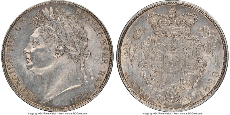 George IV 1/2 Crown 1820 MS62 NGC, KM676, S-3807.

HID09801242017

© 2020 He...