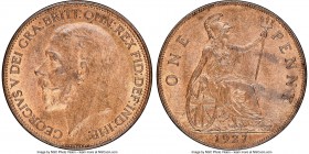 George V Penny 1927 MS65 Red and Brown NGC, KM826. Two year type. 

HID09801242017

© 2020 Heritage Auctions | All Rights Reserved