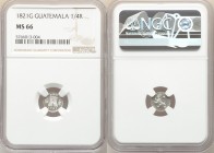 Ferdinand VII 1/4 Real 1821-G MS66 NGC, Nueva Guatemala mint, KM72. Semi-prooflike with crisp details. 

HID09801242017

© 2020 Heritage Auctions ...