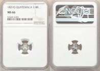 Ferdinand VII 1/4 Real 1821-G MS66 NGC, Nueva Guatemala mint, KM72. Frosted and untoned.

HID09801242017

© 2020 Heritage Auctions | All Rights Re...