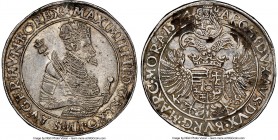 Maximilian II Taler 1574-KB AU Details (Corrosion) NGC, Kremnitz mint, KM-MB224, Dav-8058. 

HID09801242017

© 2020 Heritage Auctions | All Rights...