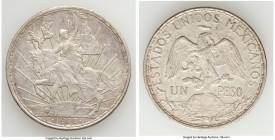 Estados Unidos "Caballito" Peso 1911 XF, Mexico City mint, KM453. 39.0mm. 27.04gm. Long lower left ray variety. 

HID09801242017

© 2020 Heritage ...