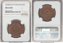 Republic 2 Centesimos 1870SHAW MS65 Red and Brown NGC, Heaton mint, KM3.

HID09801242017

© 2020 Heritage Auctions | All Rights Reserved