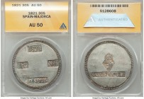 Majorca. Ferdinand VII Siege 30 Sueldos 1821 AU50 ANACS, KM-L53.1.

HID09801242017

© 2020 Heritage Auctions | All Rights Reserved