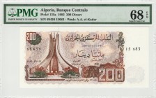 Algeria - 200 Dinars - PMG 68EPQ - (1983)
