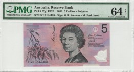 Australia - 5 Dollars - PMG 64EPQ - (2012)