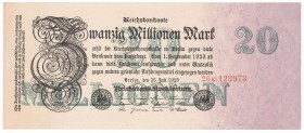 Germany - Berlin - 20 Millionen Mark - 1923