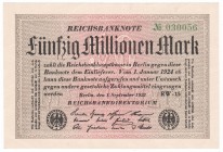 Germany - Berlin - 50 Millionen Mark - 1923