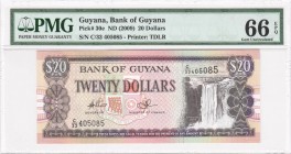 Guyana - 20 Dollars - PMG 66EPQ - (2009)
