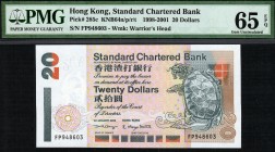 Hong Kong - 20 Dollars - PMG 65EPQ - (1998-2001)