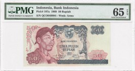 Indonesia - 50 Rupiah - PMG 65EPQ - (1968)