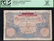 Madagascar - 100 Francs - PCGS 25 - (1893)