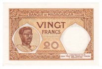 Madagaskar - 20 Francs