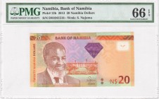 Namibia - 20 Dollars - PMG 66EPQ - (2013)