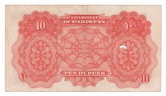 Pakistan - 10 Rupees - (1948) - Pick P-6