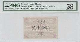 Poland - Lodz Ghetto - 50 Pfennig - PMG 58 - (1940)