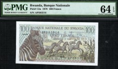Rwanda - 100 Francs - PMG 64EPQ - (1978)