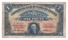 Scotland - 1 Pound - (1939)