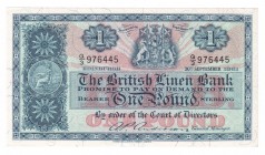 Scotland - 1 Pound - (1961)