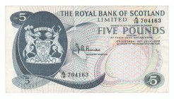 Scotland - 5 Pounds - (1970)