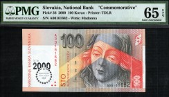 Singapore - 10 Dollars - PMG 66EPQ - (1988)  SN D/79 093161