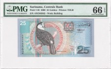 Suriname - 25 Gulden - PMG 66EPQ - (2000)
