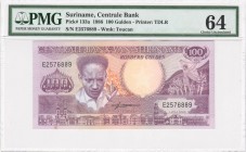 Suriname - 100 Gulden - PMG 64 - (1986)