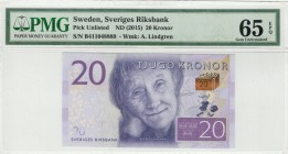 Sweden - 20 Kronor / 50 Kronor / 200 Kronor - PMG 65EPQ / PMG 65EPQ / PMG 64 - (2015)
