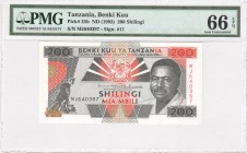 Tanzania - 200 Shilingi - PMG 66EPQ - (1993)