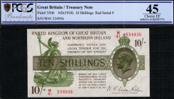 Great Britain - 10 Shillings - PCGS 45 - (1918)